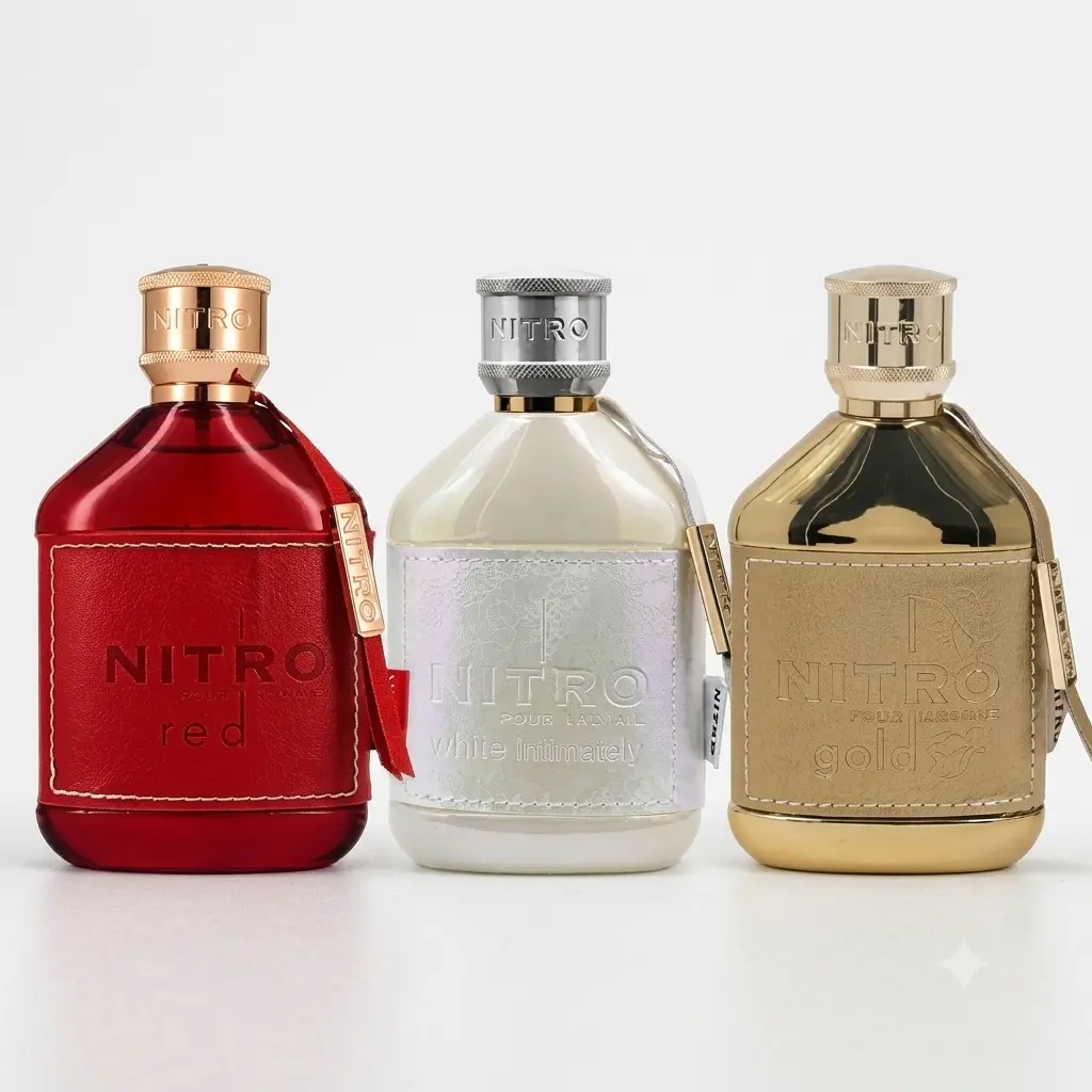Dumont Nitro Red + Dumont Nitro White Intensely + Dumont Nitro Gold For Men 3.4