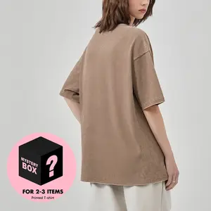 Womens Lucky T-Shirt Vintage Retro Graphic Tees Versatile Styles for Daily Wear Loose Fit Unisex Tee Tops