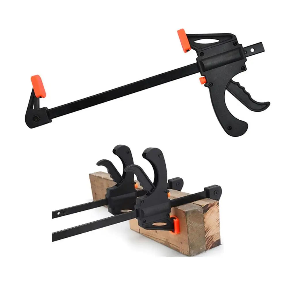 Woodworking Tool, 1 Count Christmas Gift Release Speed Squeeze Wood Working Work Bar Clamp Clip Kit, Ratchet Bar Clamp, Xmas New Year Gift