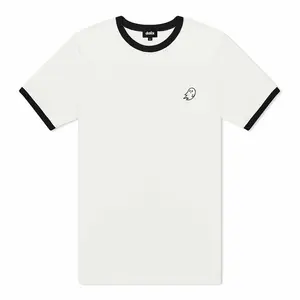 Dalix Mens Ghost Jersey Ringer Tee