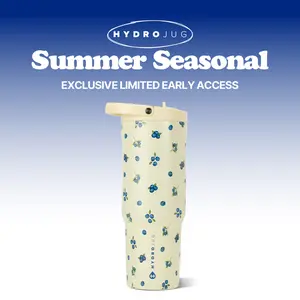 HydroJug Sport | Portable Leak-Proof Water Bottle with Flip Straw & Handle