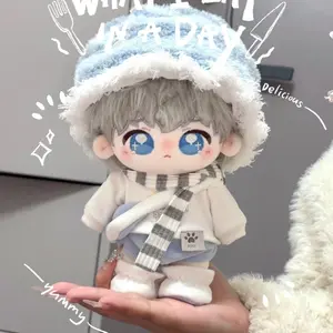 2026 new Cute Kawaii Cotton Doll Clothes Set Suitable for 10cm/20cm Cotton Plush Toy Replacement Clothing Set