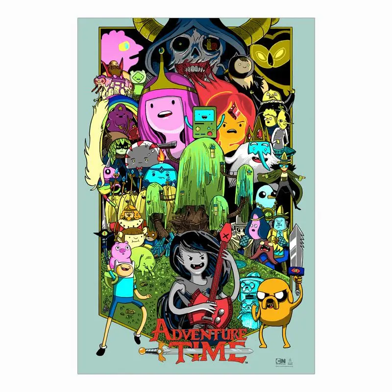 Adventure Time screenprint by tim doyle SIGNED