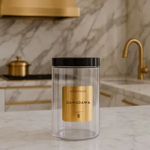 5 GOLD GHANAIAN SPICE LABELS/STICKERS