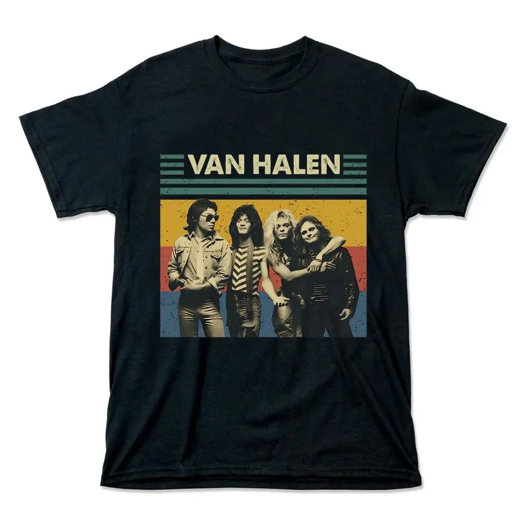 Van Halen Unisex T Shirt Streetwear Rock Tee XY200324