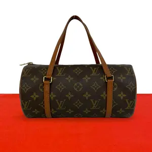 Pre-owned Louis Vuitton Canvas Shoulder Bags Papillon Monogram handbag