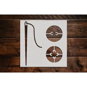 Sewing Stencil - Art and Wall Stencil