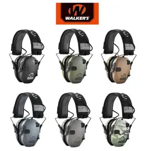 Head Mounted Tactical Noise Reduction Pickup Hearing Protection Earmuffs for Competition HuntingWork Sports Special Electronic Noise Reduction Earphones Adiustable Head mounted Headphones