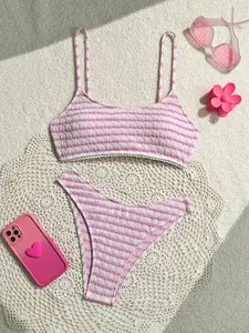 Nikki Sexy Striped Micro Bikini