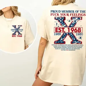 Gen X Customized New Version Shirt Raised On Hose Water And Neglect T-Shirt, Vintage Inspired Shirt, Funny Saying Shirt, Sarcasm Quotes Shirt, Humorous Shirt - KitchenEra