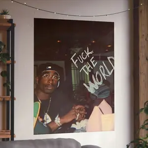 "Vintage Tupac Poster – Classic Hip Hop Wall Art"