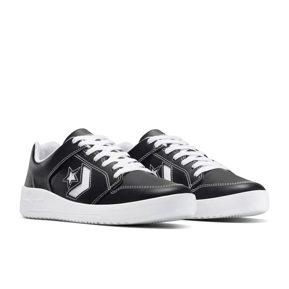 Converse Kids'/Adult Day One Court Classic Sneakers - Black/White M 4/W 5.5