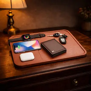 Catch All Tray With 3-in-1 Smart Wireless Charger