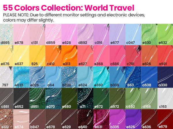 Beetles Gel Nail Polish Kit with U V Light Gel Polish Nail Set Manicure Tools Soak Off All Season Gel Nail Kit Cutics DIY Gift for Women