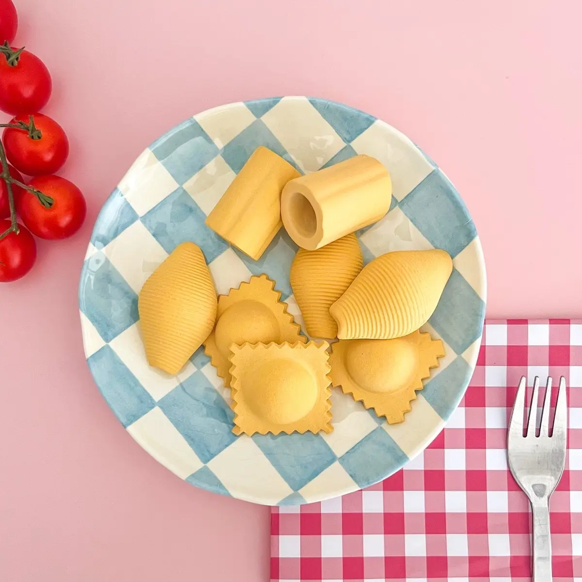 Ceramic Conchiglie Pasta Cabinet Knobs