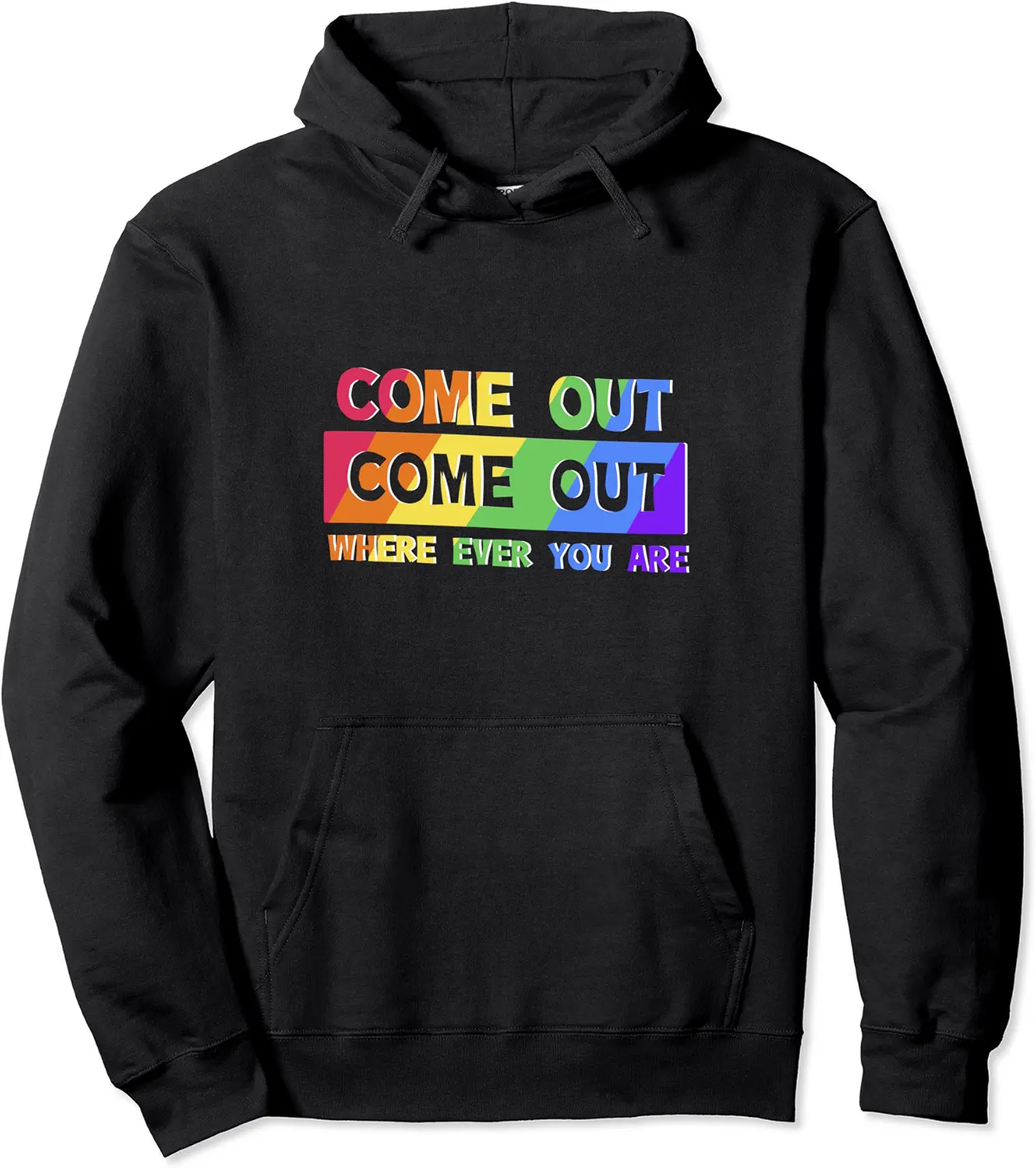 LGBT Pride Gay Rainbow Flag Gift For Gays & Lesbian Pullover Hoodie - Emilyschwe Shop 77B085QZHVDX