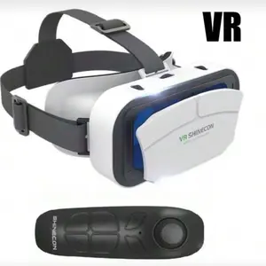 VR Glasses 3D Movie All-In-One Game Console Immersive Virtual Reality Glasses Panoramic 3D Head-Mounted for Ultimate Immersion Experience