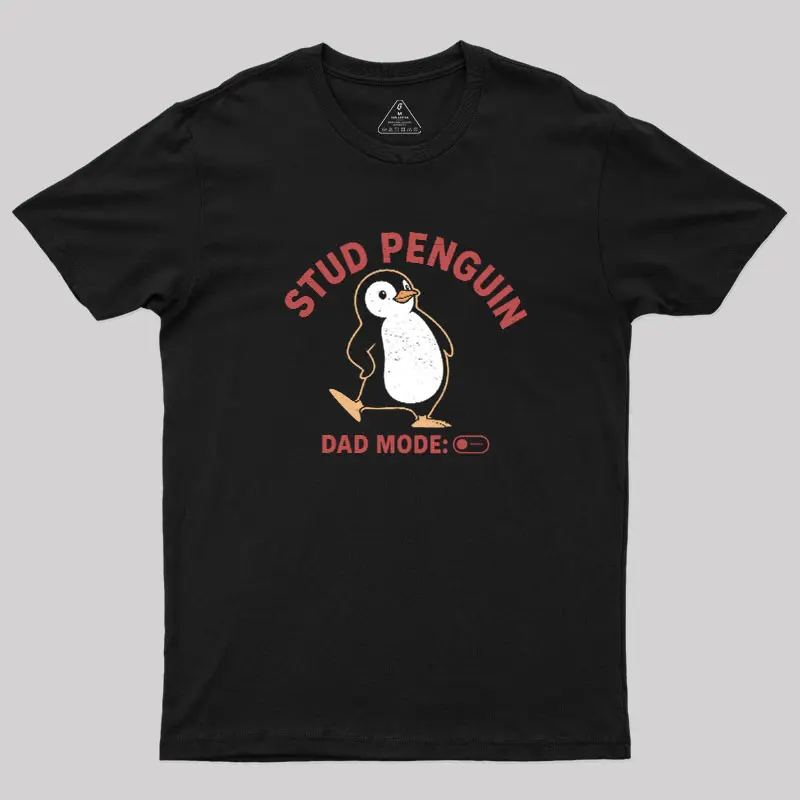 Stud Penguin Geek T-Shirt