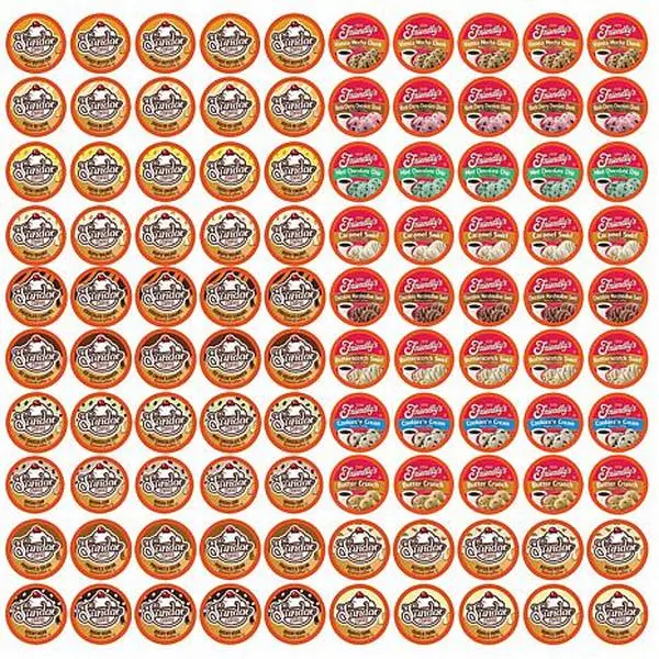 Two Rivers Coffee Ice Cream Flavored Coffee K-Cups - 100-Count