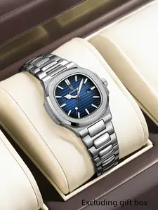 Poedagar Luxury Women's Watch, High End Watch, Compact and Exquisite Quartz Watch, Waterproof Date Watch Quartz Stainless Steel Watch Elegant Women's Watch+Box, Analog Watch