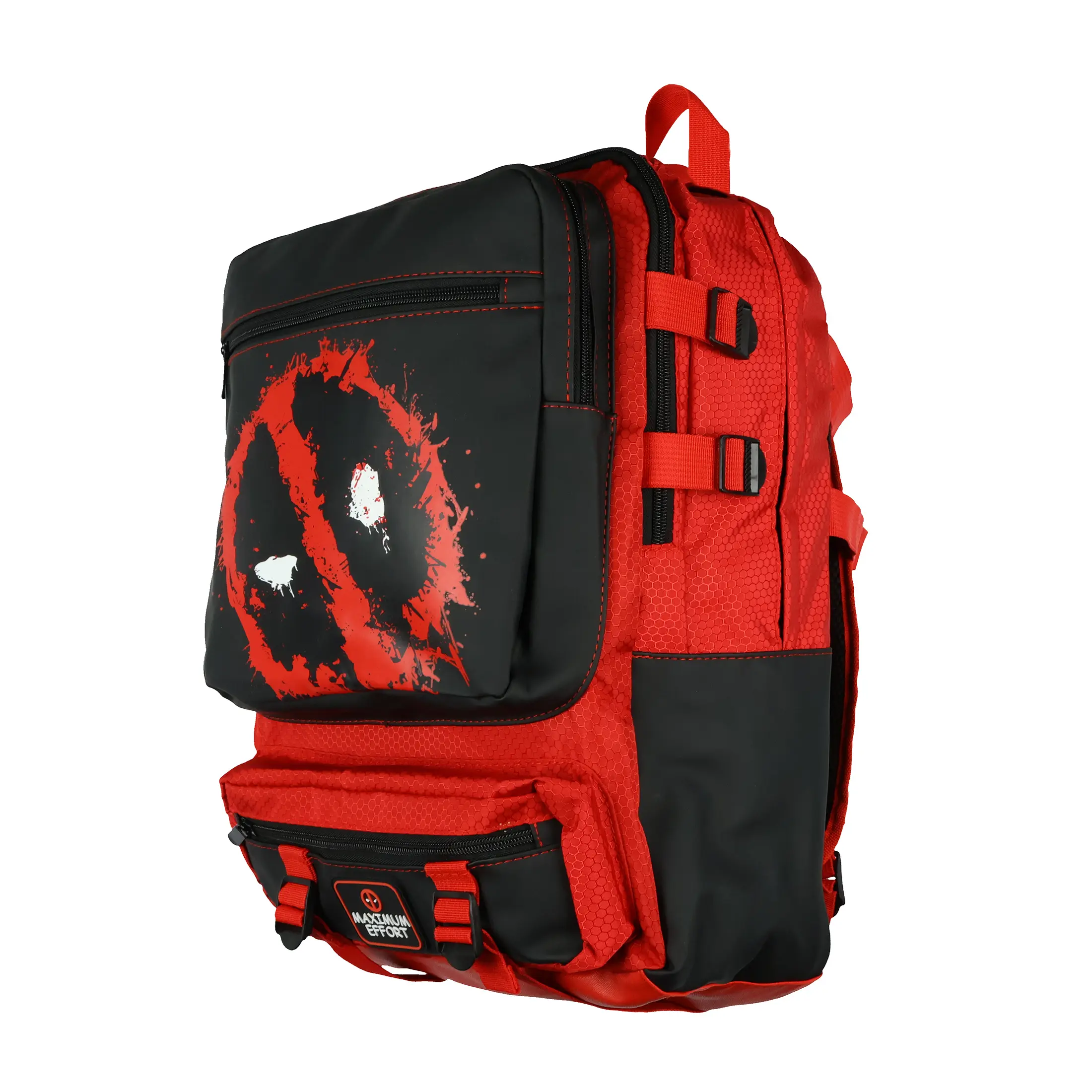 Marvel Deadpool Backpack Maximum Effort Built-Up Utility Laptop Tech ...