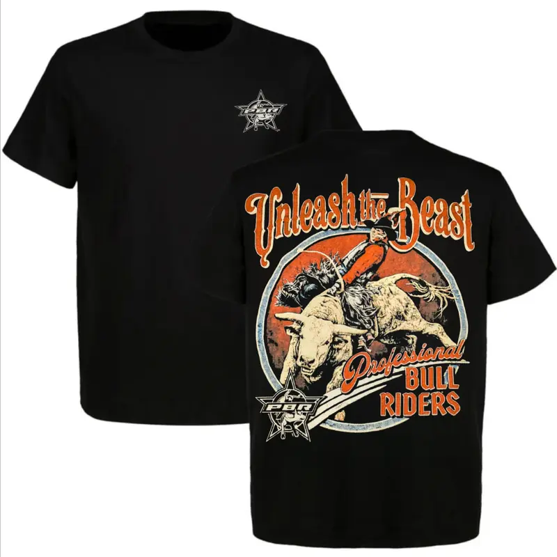 T-shirt Rodeo Cool Whip Bull Riding PBR – Maglia Originale Arks Nuova Con Etichette - Foto 3