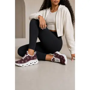 KYNDEO Core Sporty Running Shoes - Oxblood Runner