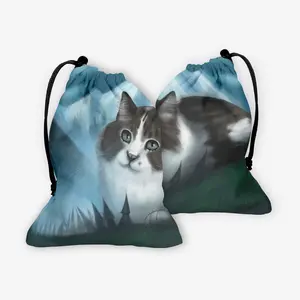 Wild Mountain Cat Dice Bag