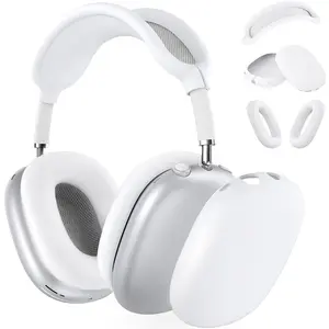 Apple AirPods Max Case, Tpu Headphone Cover, Silicone Protective Shell, Compatible with Apple AirPods Max, Durable Earbud Protector