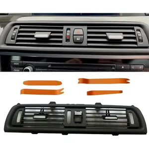 Front Air Grille AC Vent Interior Center Console Air Vent Dashboard AC Ventilation Conditioning Outlet Compatible with BMW 5 Series F10 F11 520 523 525 528 530 535 550 2010-2016