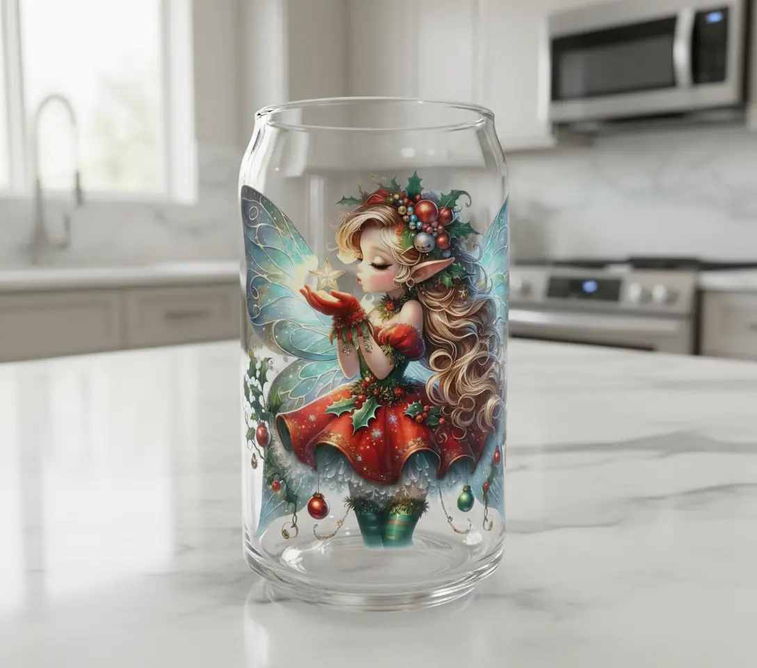 Fairy Christmas Elf - UVDTF Decal for cups/hard surfaces