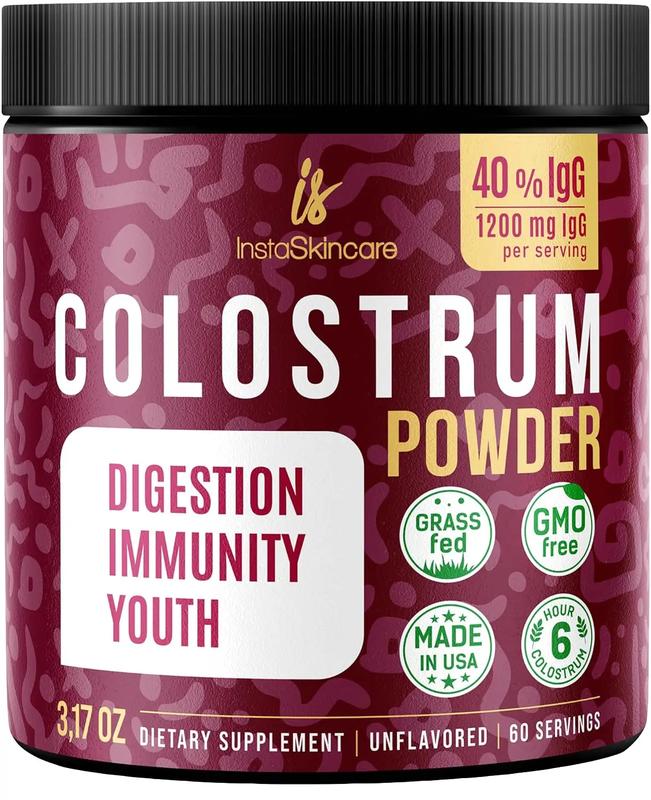 Humins Powder Colostrum Powder Supplement for Humans - Grass-Fed Bovine for Gut ...
