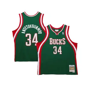 Mitchell & Ness HWC '13 Giannis Antetokounmpo Milwaukee Bucks Swingman Jersey