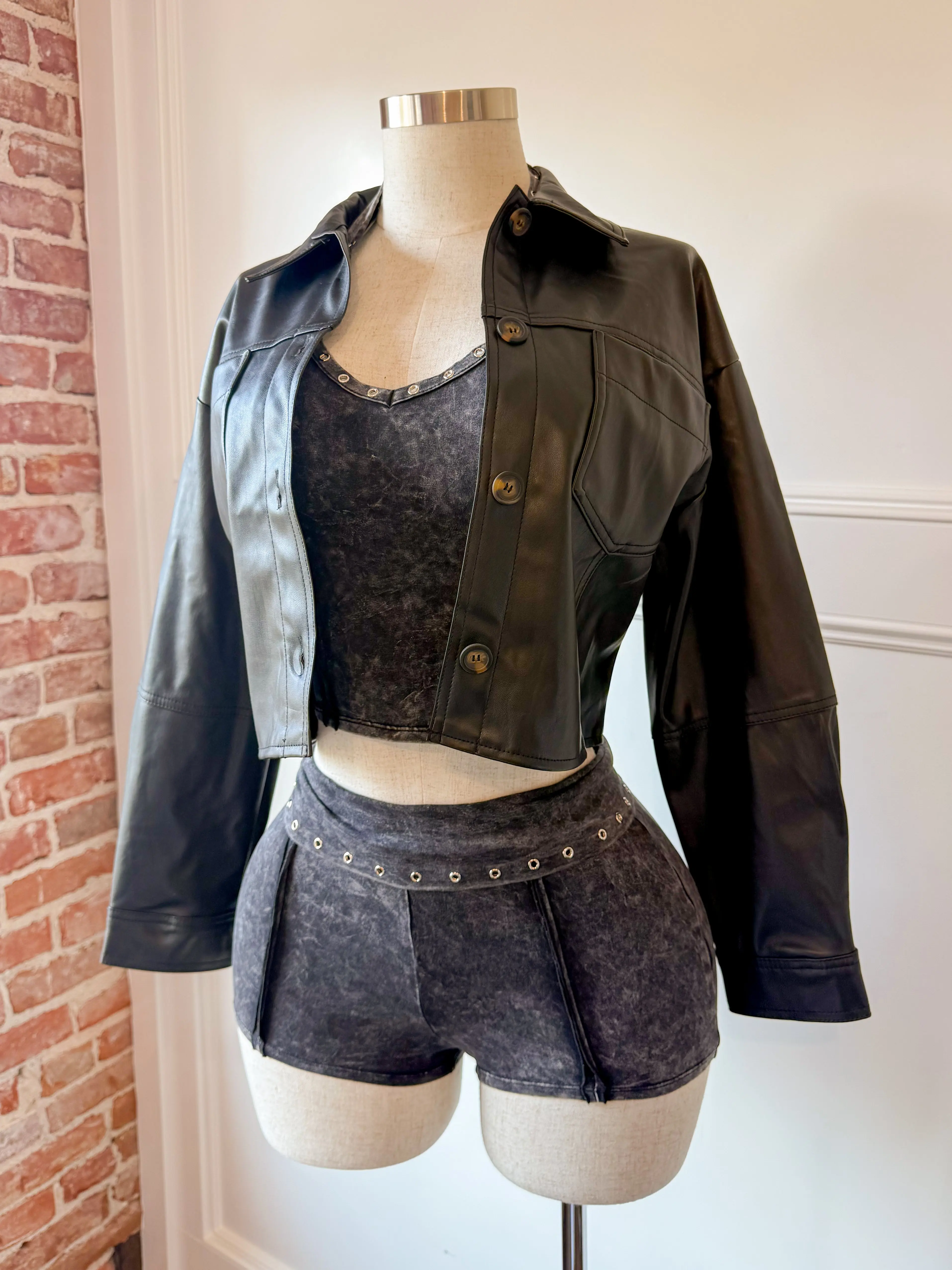 Crop Baddie Jacket