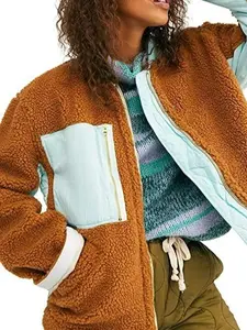 Free People Rivington Sherpa Jacket M Casual Fur