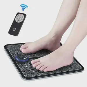 Electric Foot Massager Pad Electrical Muscle Stimulation Foot Massager USB Charging Portable Feet Massage Mat