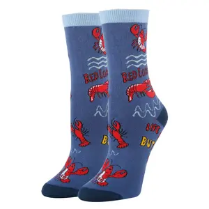Red Lobstah Socks