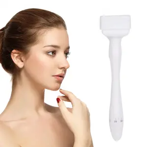 Adjustable 140 Pin Titanium Derma Stamp, Home Cosmetic Tool for Face Beard Hairline Serum Boost