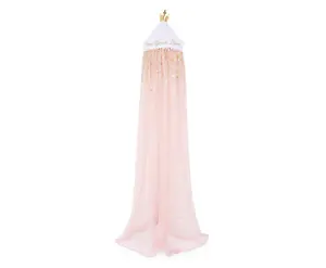 Disney Princess Kids Bed Canopy for Ceiling, Hanging Curtain Netting