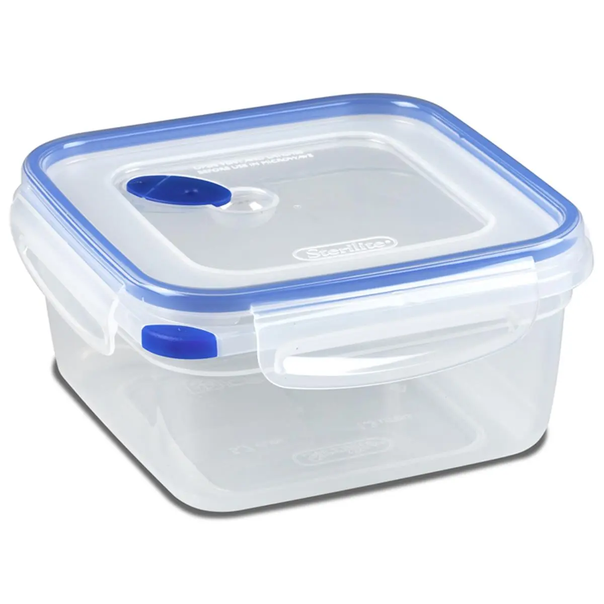 212 MAIN Square Ultra-Seal Pet Feeding Container - 5.7 Cups, Snap Locking Lids with Lid Match, Steam Vent, Multi-Use Kitchen Snack Container, Snack Containers