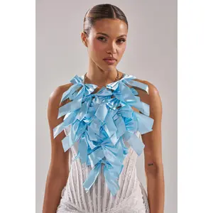 FEMME BOW STATEMENT NECKLACE