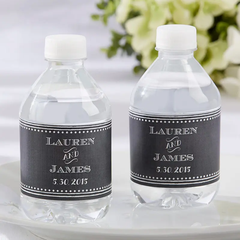 Kate Aspen 31466NA Personalized Chalk Water Bottle Labels