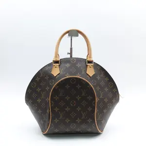 Pre-owned Louis Vuitton Canvas Handbag Ellipse Brown Coated Top Handle Bag T10377148