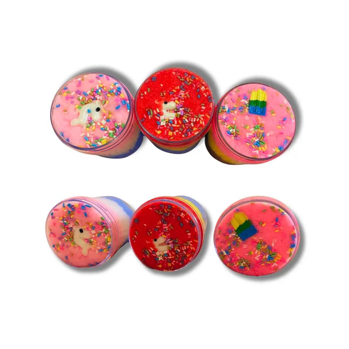 Multicoloured Ice Cream Slime - Fun Sensory Squishy Toy