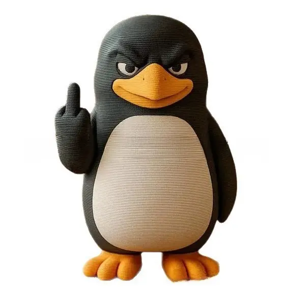 Penguin Thumbs Up - Large Size 15cm