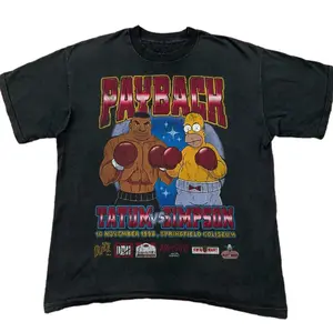 Payback Tatum Vs Simpson Tee Unisex Shirt, Funny shirt, Graphic Unisex Tee, All Color All size