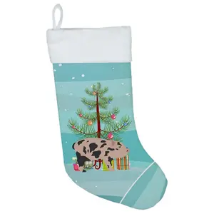 Carolines Treasures  Mini Miniature Pig Christmas Christmas Stocking