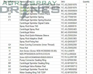 T40 Spray Rod Kit