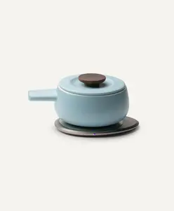 Fondi Self-heating Fondue Set - Moonmist Blue