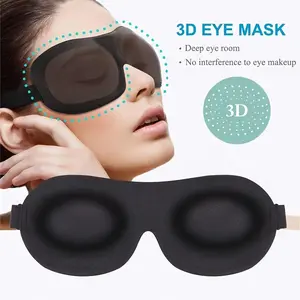 3D Eye Mask, Sleep Soft Padded Shade Cover Rest Relax Sleeping Blindfold, 1 Pack Lightweight Sleeping Mask, Blackout Sleep Mask, Eye Mask For Sleeping, Night Mask, Sleep Aid Products
